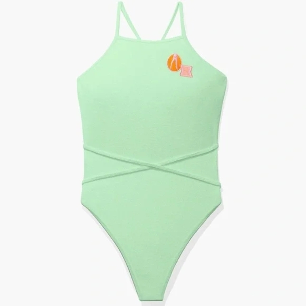 Savage X Fenty Light Green Bodysuit